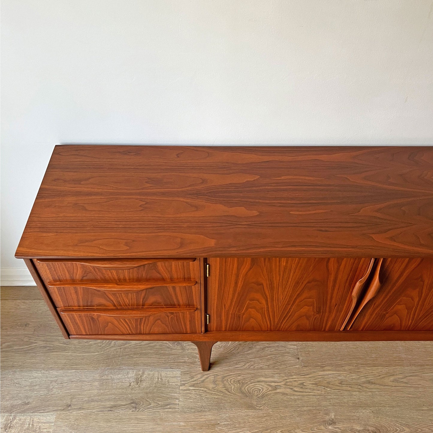 Vintage Mid-Century 1960s Jentique Teak Long John Sideboard TV Unit