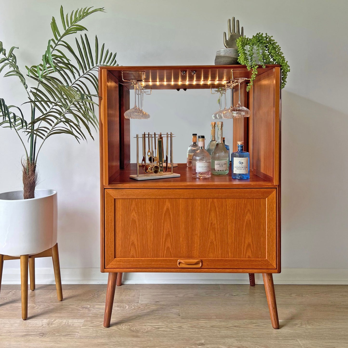 Bespoke Vintage Mid Century Teak G Plan Fresco Drinks Cocktail Cabinet - *MADE TO ORDER*