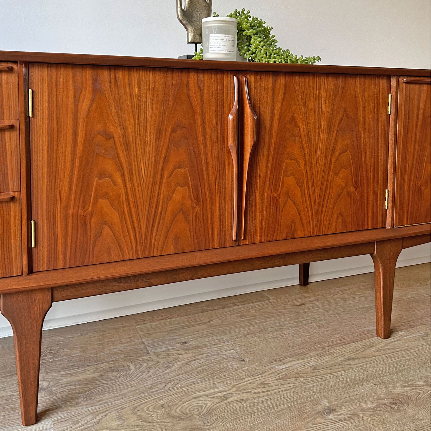 Vintage Mid-Century 1960s Jentique Teak Long John Sideboard TV Unit