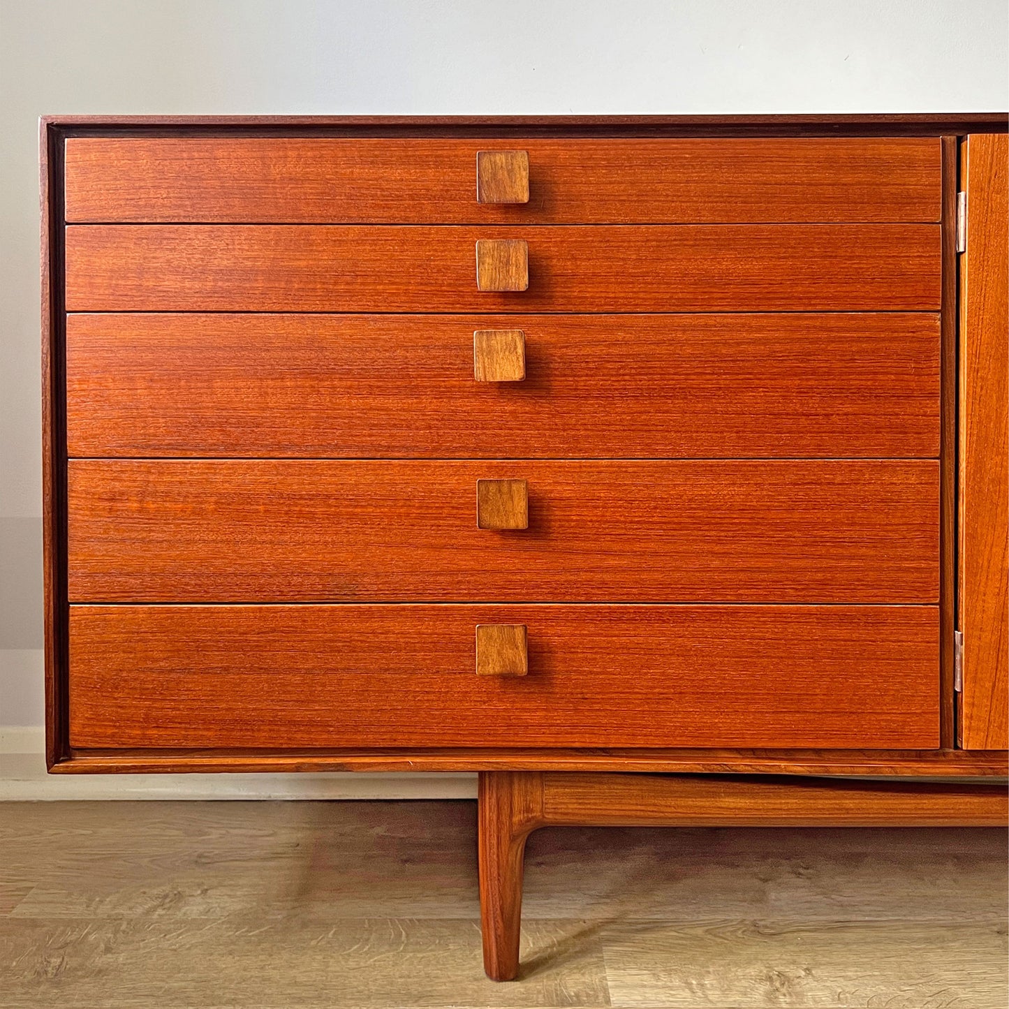 G Plan lb Kofod Larsen Teak Sideboard - Vintage Midcentury