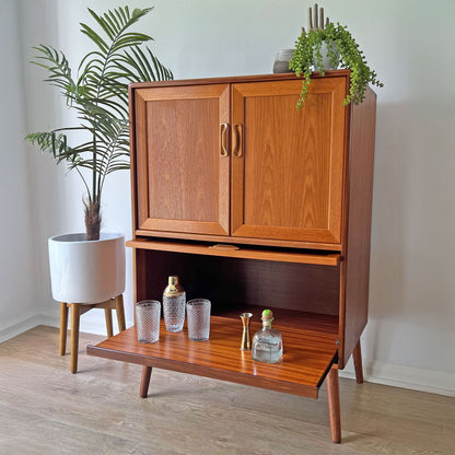 Bespoke Vintage Mid Century Teak G Plan Fresco Drinks Cocktail Cabinet - *MADE TO ORDER*