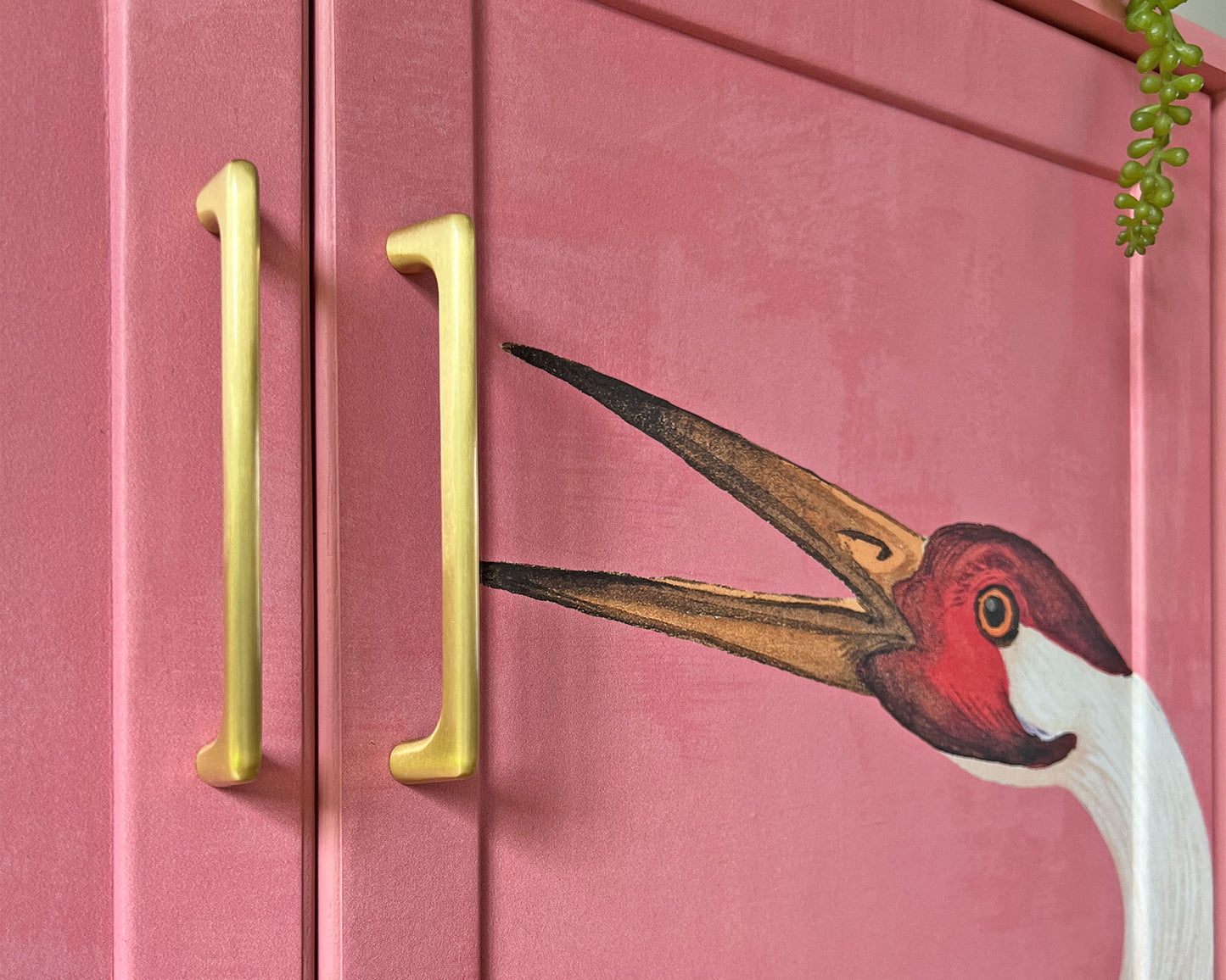 Pink Gucci Herons G Plan Fresco Drinks Cocktail Cabinet - *MADE TO ORDER*