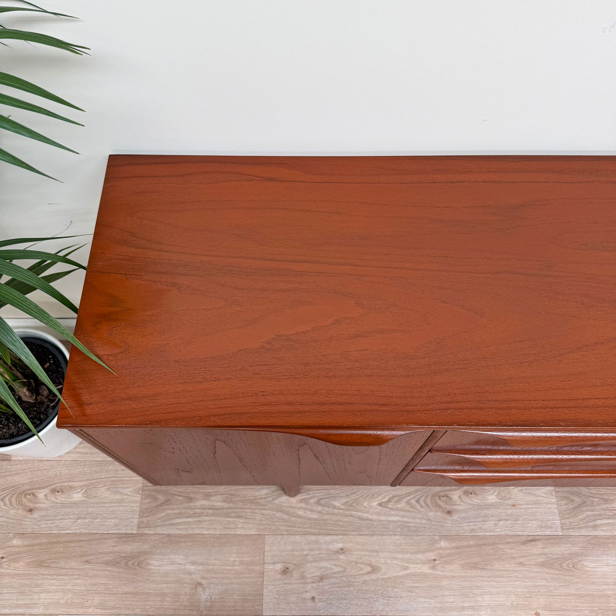 Vintage Mid-Century 1960s Sutcliffe of Todmorden "S-Form" Teak Sideboard TV Unit