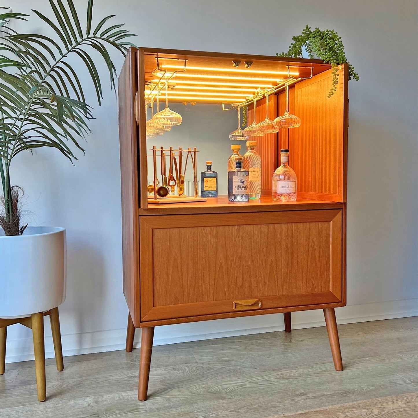 Bespoke Vintage Mid Century Teak G Plan Fresco Drinks Cocktail Cabinet - *MADE TO ORDER*