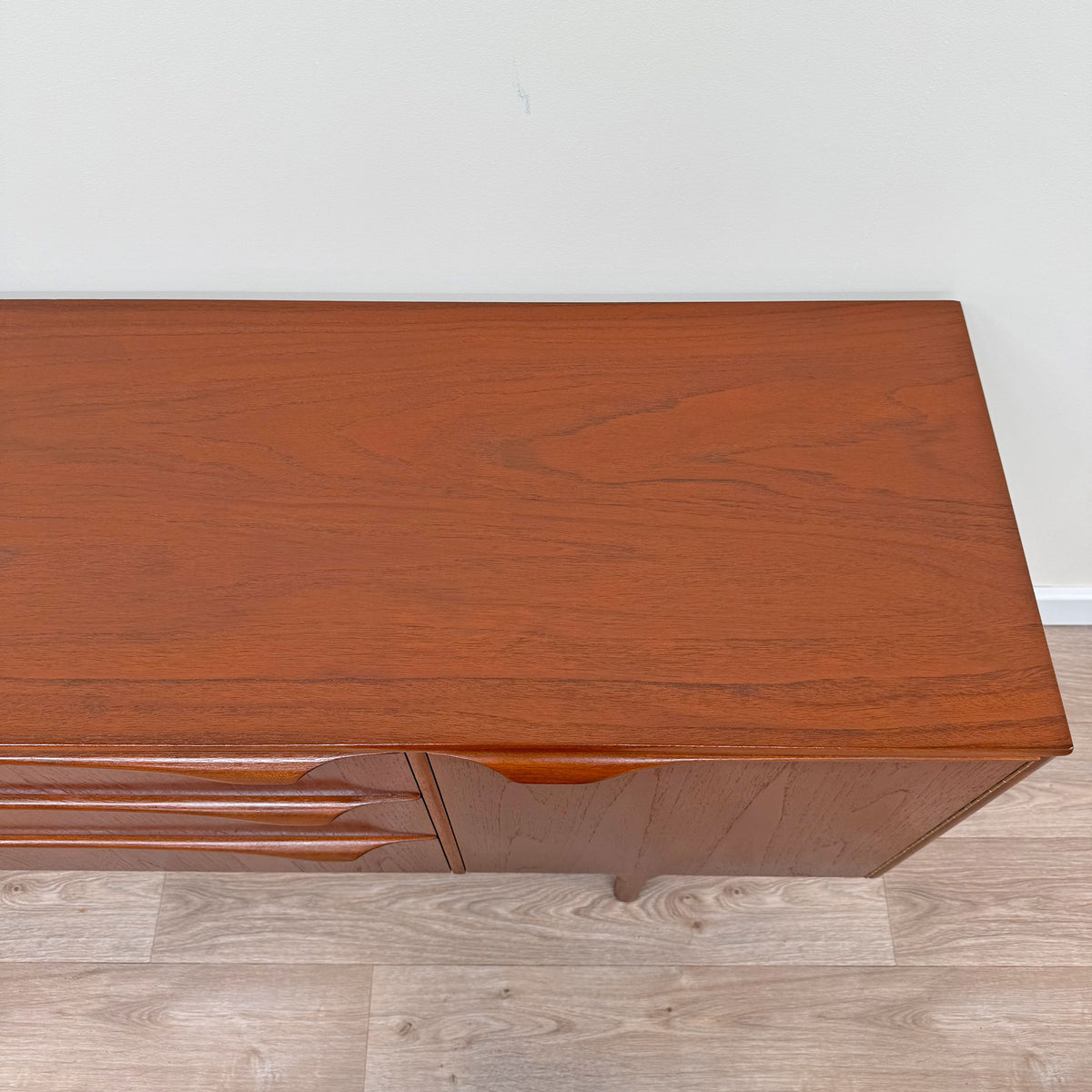 Vintage Mid-Century 1960s Sutcliffe of Todmorden "S-Form" Teak Sideboard TV Unit