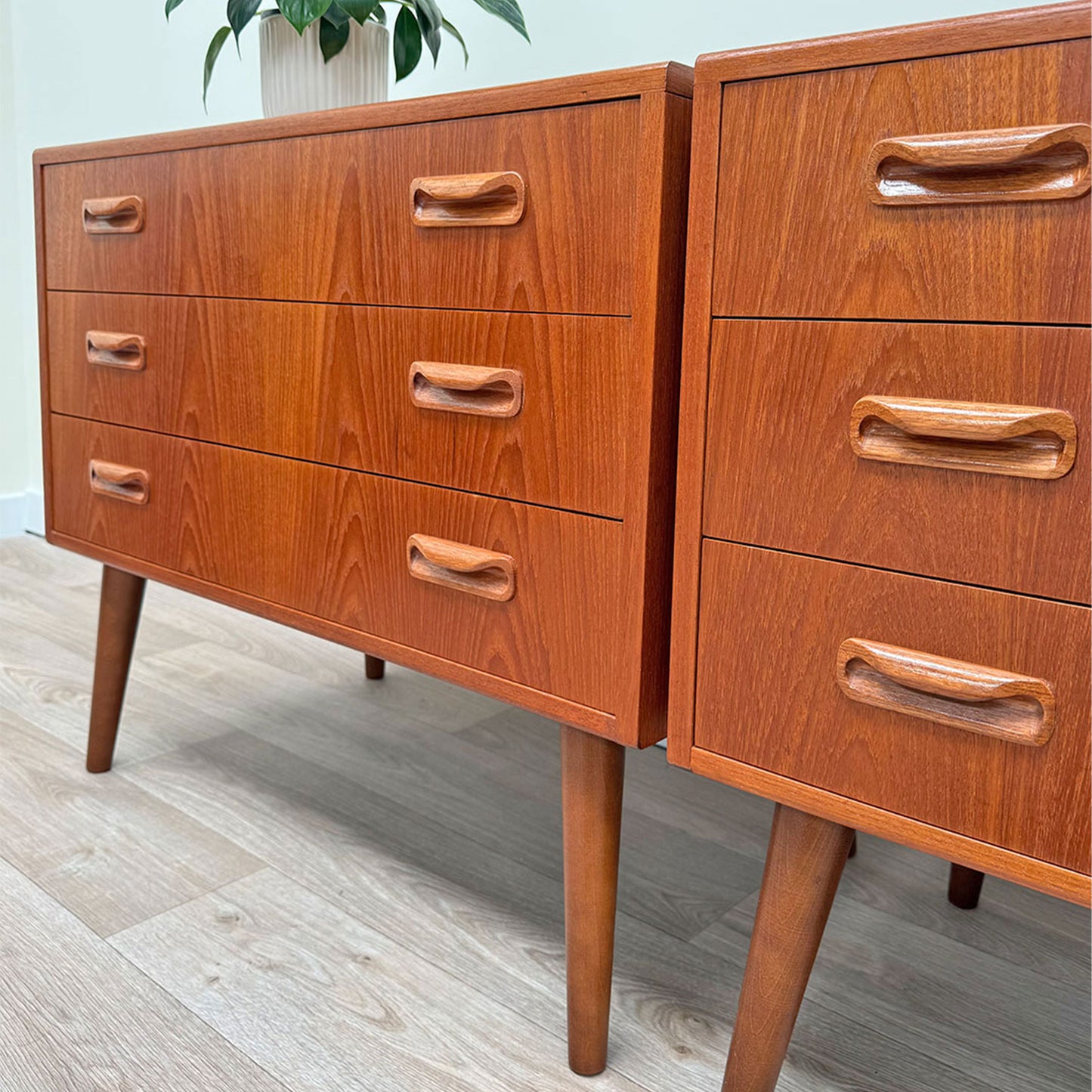 Mid-Century Modern Refinished Vintage G Plan Fresco Teak Drawers