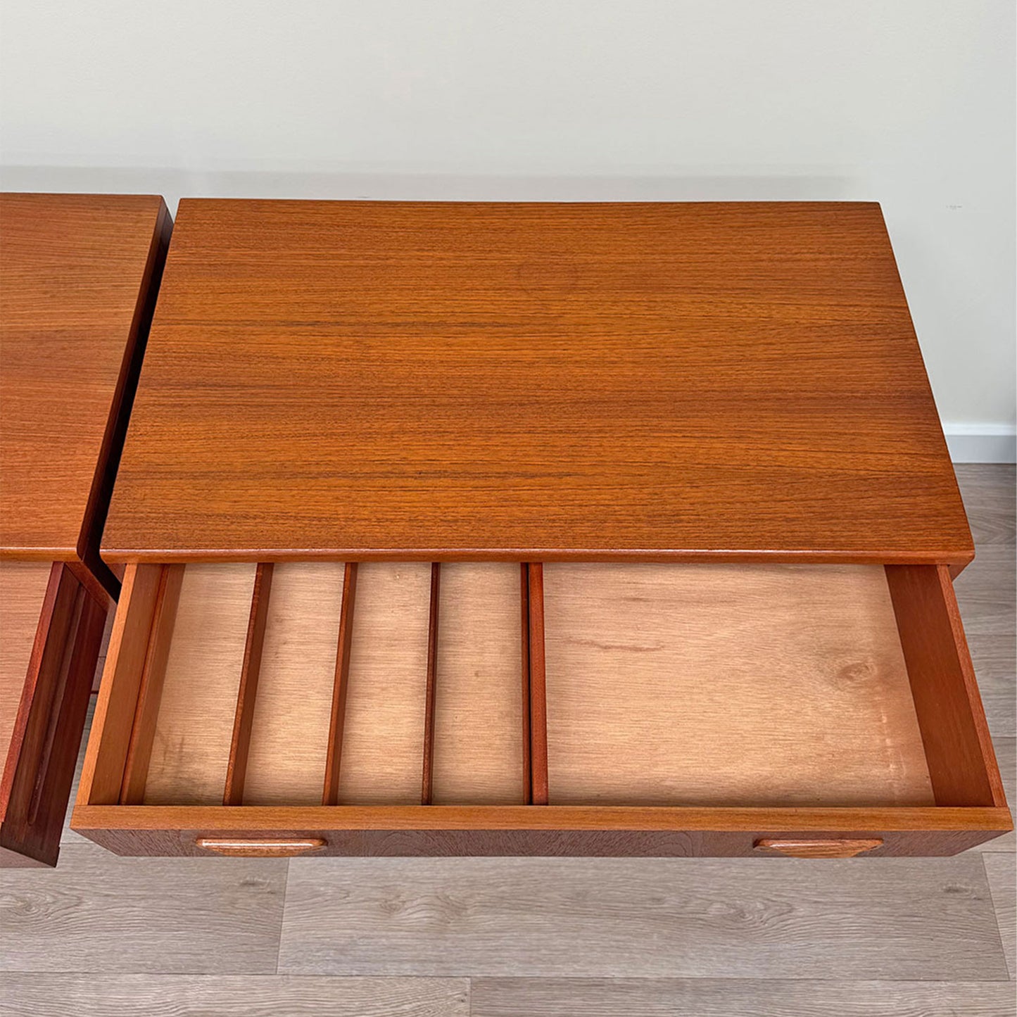 Mid-Century Modern Refinished Vintage G Plan Fresco Teak Drawers