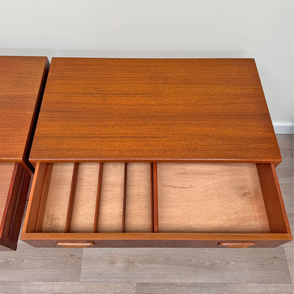 Mid-Century Modern Refinished Vintage G Plan Fresco Teak Drawers