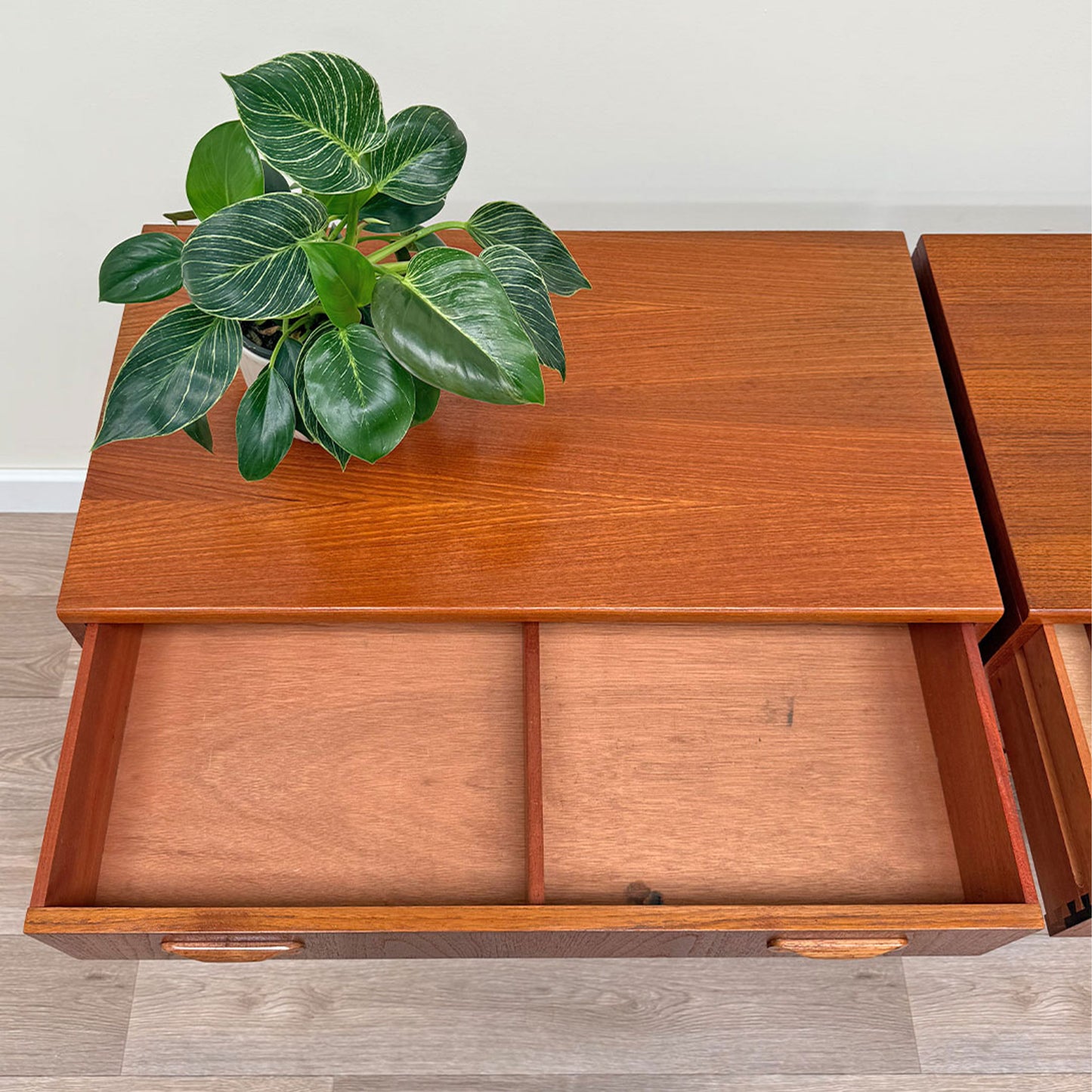 Mid-Century Modern Refinished Vintage G Plan Fresco Teak Drawers
