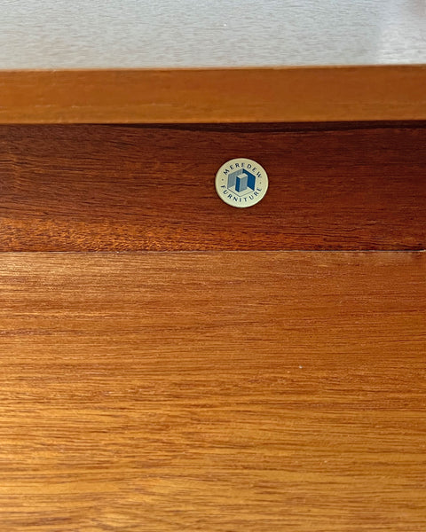 Vintage Mid-Century Rare Meredew Teak Chest of Drawers