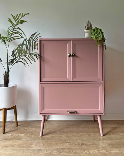 Vintage Mid Century G Plan Fresco Drinks Cocktail Cabinet - PAINTED TO ORDER