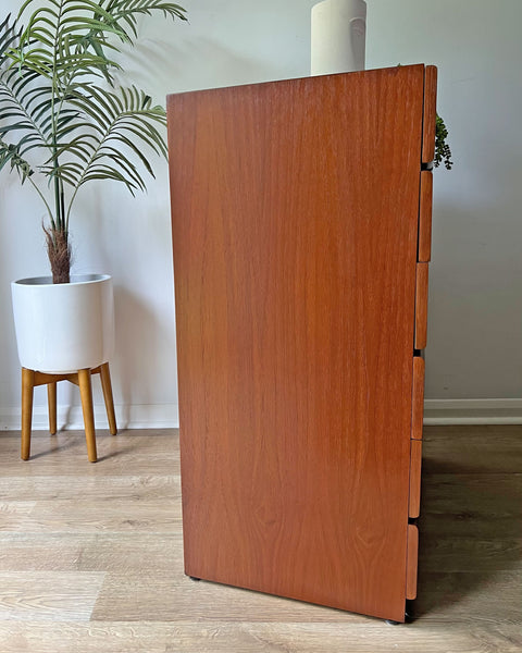 Vintage Mid-Century Rare Meredew Teak Chest of Drawers