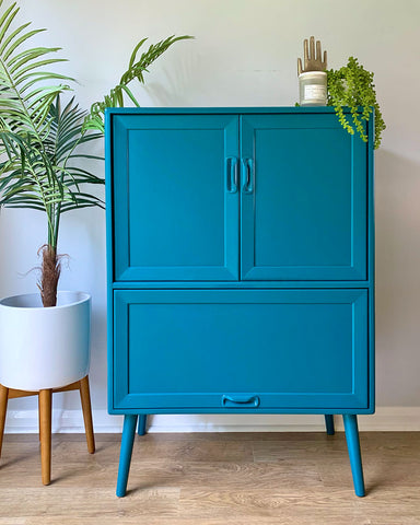 Vintage Mid Century G Plan Fresco Drinks Cocktail Cabinet - PAINTED TO ORDER